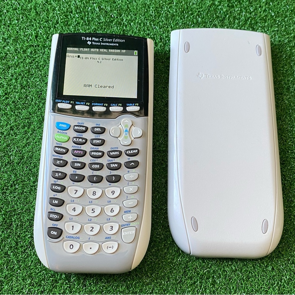 Texas Ti 84 Plus C Silver Edition Graphing Calcul… - image 1